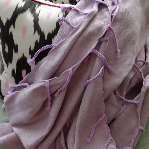 Amethyst Handwoven Blanket/Throw