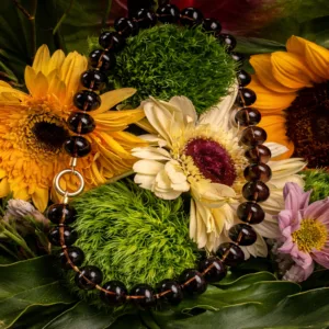 Smoky Quartz Bead Necklace