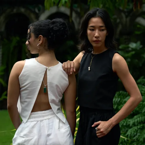 Sleeveless Cropped Top (Plain)