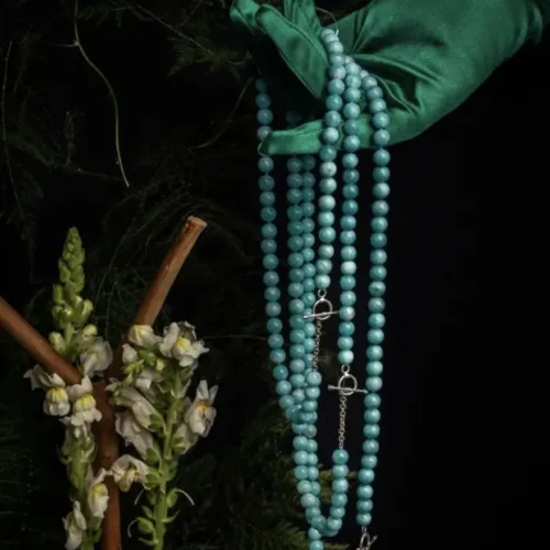 Amazonite Bead Necklace